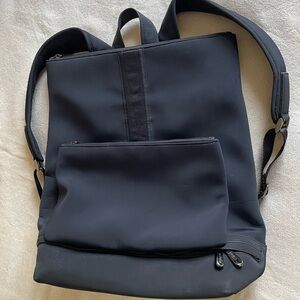 Caraa x Athleta Black Women's Neoprene Backpack